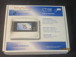 lot 267 image: RADIO THERMOSTAT CT100 Z-WAVE THERMOSTAT
