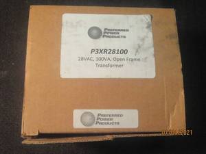 lot 268 image: PREFERRED POWER PRODUCTS OPEN FRAME TRANFORMER MODEL P3XR28100