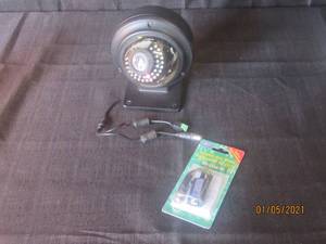 lot 273 image: OUTDOOR DOME CAMERA (BX50B) WITH MOUNT AND TWISTED-PAI VIDEO TRANCEIVER FOR CCTV