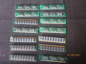 lot 278 image: 14 STICKS OF OLDER MODEL RAM SEE PICS