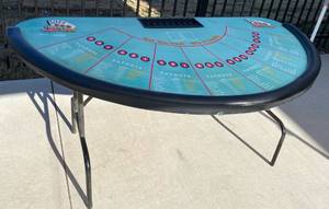 lot 103 image: Full Size Let it Ride table