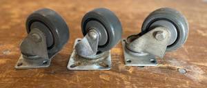 lot 173 image: 3 3 Casters