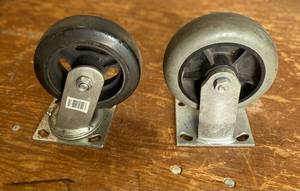 lot 176 image: 2 Miscellaneous Casters