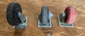lot 178 image: 3 Miscellaneous Casters