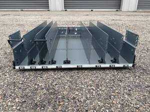 lot 243 image: Vending Tray with connector Harness and 7 tall dividers