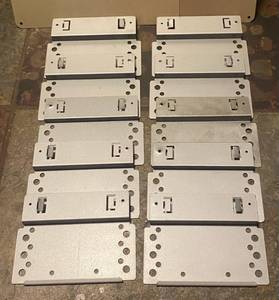 lot 420 image: Metal Brackets these attach to the side of the trays in the Vending machines