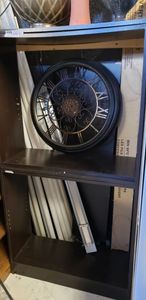 lot 10 image: Wooden Bookshelf 31x12x58