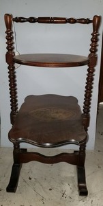 lot 67 image: Antique Folding Side Table