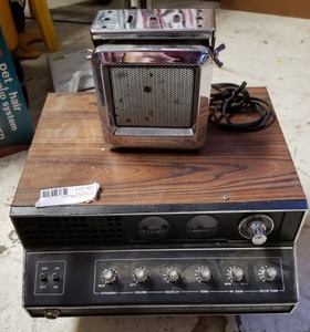 lot 83 image: Cobra Cam 89  2-Way CB and External Speaker SRA-168
