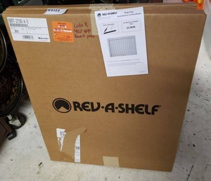 lot 110 image: Rev-A-Shelf Sink Base Drip Trays (NIB) 2 Total