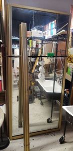 lot 123 image: Sliding Glass Doors with Frame (2 total, 3ft. wide each)