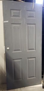 lot 122 image: Heavy Steel Door 36x80 Approx.