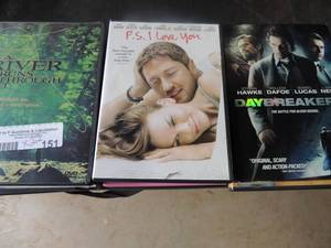 lot 151 image: Assorted DVDs-22 total Coyote  Ugly, Yes man, Anger management    and more