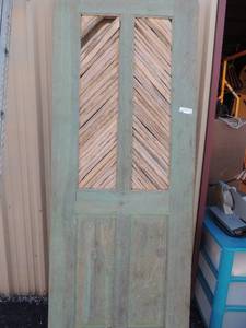 lot 82 image: Wooden door as shown 80 X 30 x1