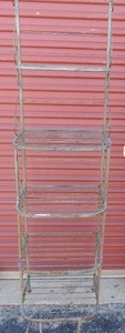 lot 84 image: METAL shelf 5 levels 13x18x71