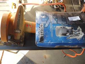 lot 221 image: Excell suction feed spray gun   Black and decker 5.5 in circular saw