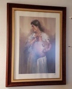 lot 46 image: Large Demetrio LLorden Limited Edition Print (Frame 35x47)