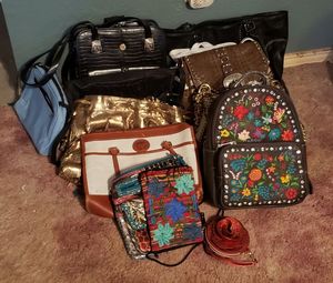 lot 233 image: Never Used Montana West Backpack, Coldwater Canyon Leather Purse, Antik Kraft Bag and More see Pictures