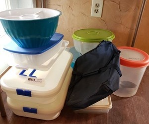 lot 38 image: Tupperware and Plastic Storage Containers