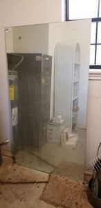 lot 201 image: Large Mirror 36x65