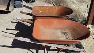 lot 574 image: 2 Wheel Barrows