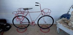 lot 340 image: Bicycle Plant Stand