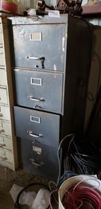 lot 421 image: File Cabinet and Contents as shown