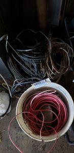 lot 451 image: Wires large lot of wire mostly copper