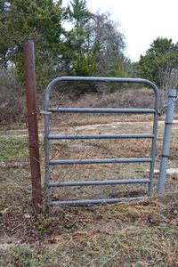 lot 821 image: Gate and post