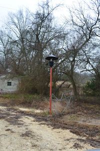 lot 830 image: Outside Lamp, cemented in, will need tools to remove
