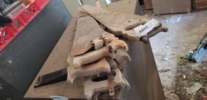 lot 456 image: Hand Saws and Splitting Wedge