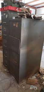 lot 455 image: 2 File Cabinets, One is ArtMetal