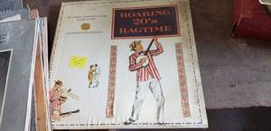 lot 524 image: Vinyl Records, Roaring 20s Ragtime, Mancini Country, Shaun Cassidy, Captain & Tennille, Journey and More