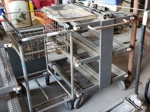 lot 522 image: 2 Rolling Carts Only as shown