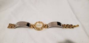 lot 724 image: Wrangler two tone gold and silver watch with Swarovski crystal accents.  Model 3133 377