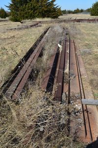lot 661 image: 40&30  Red Steel I beams