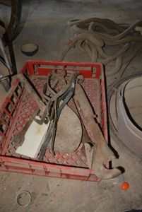 lot 689 image: Large Clamp and Big Steel Wrench