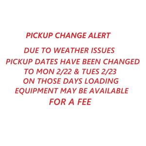 lot 860 image: PICK UP DAYS