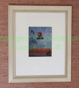 lot 16 image: Artist signed framed photo 20 x 24