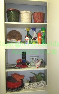 lot 20 image: Assorted household and gardening items