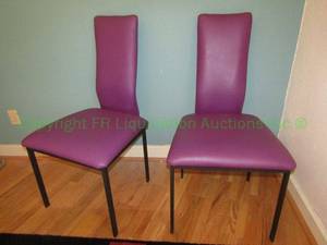 lot 56 image: Modern style accent chairs