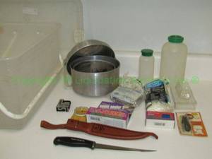 lot 50 image: Camping and outdoor gear as shown