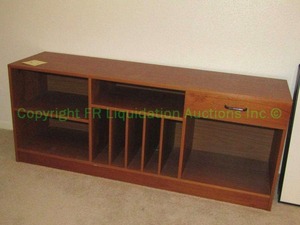 lot 68 image: European style entertainment credenza