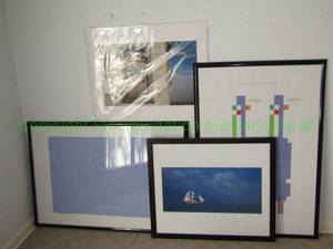 lot 85 image: Assorted framed photographs and prints as shown