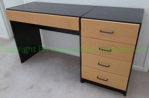 lot 78 image: Techline student desk 29 x 54 x 19