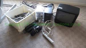 lot 90 image: Assorted electronics hardware as shown