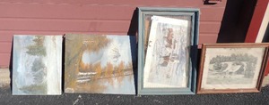 lot 283 image: 4  ART PRINTS - COUNTRY  & LANDSCAPES