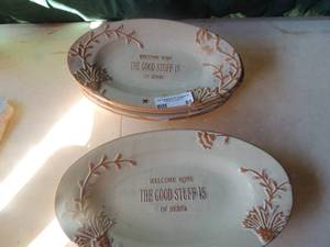 lot 80 image: 6 oval platters welcome home the good stuff is here 4 11 2 13