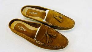 lot 93 image: Womens Slip On Moccassins Size 8W