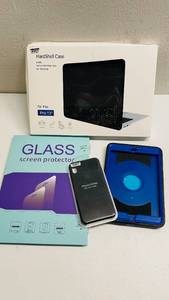 lot 109 image: Misc Cases and Glass Screen Protector (Macbook Pro 13 Xs Max iPad Mini)